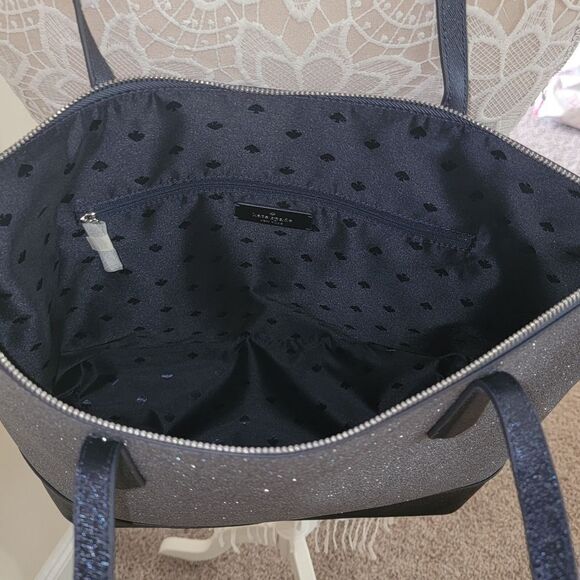 Kate Spade New York Lola Glitter Tote Large Shoulder Bag • Sold Out • NWOT - Picture 5 of 10